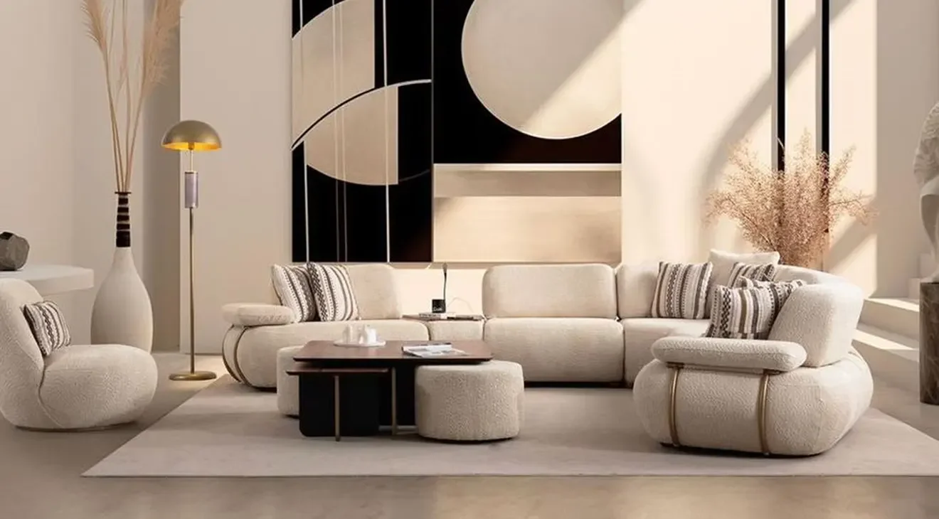 Madrid Modern Köşe Koltuk Takımı