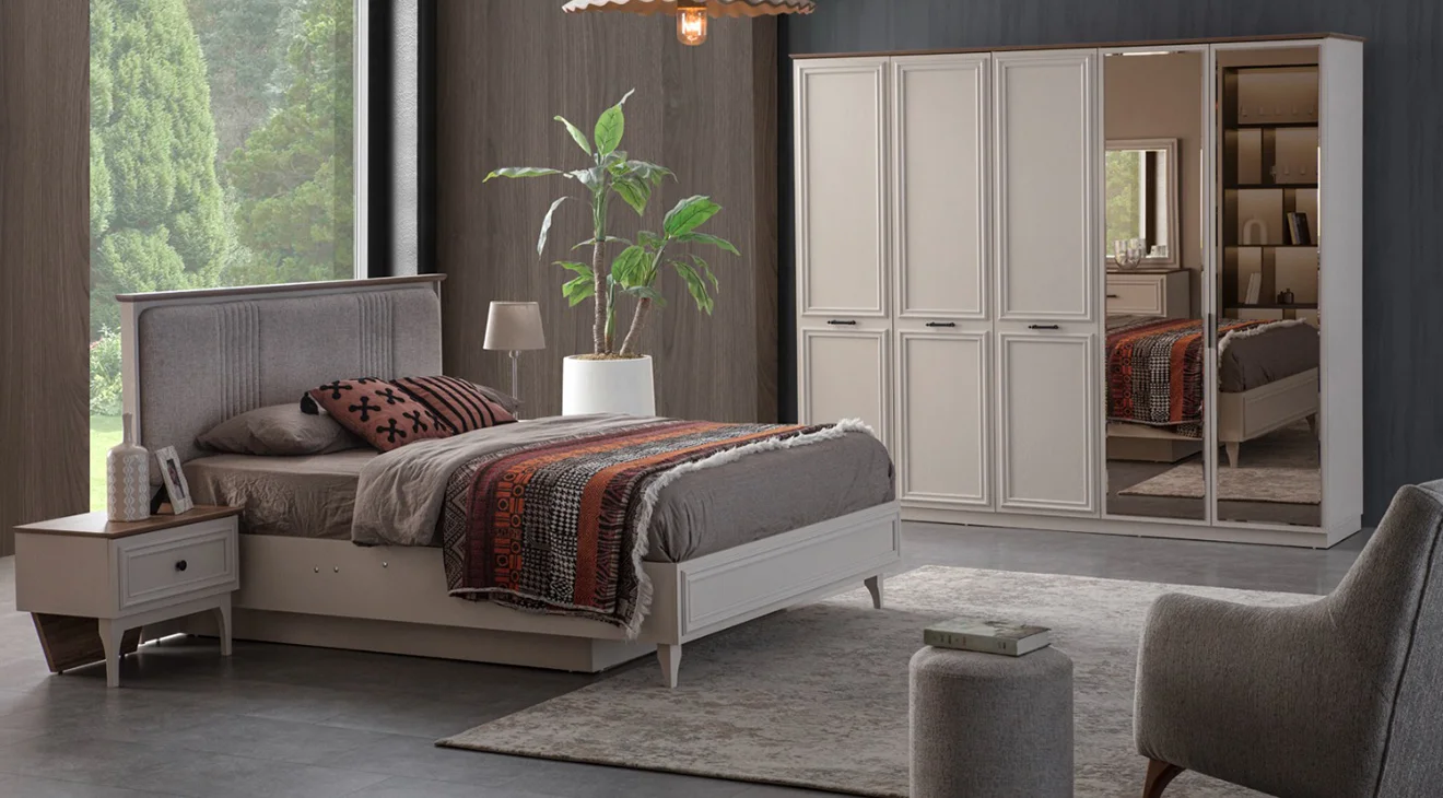 Malta 5 Kapaklı Yatak Odası Takımı