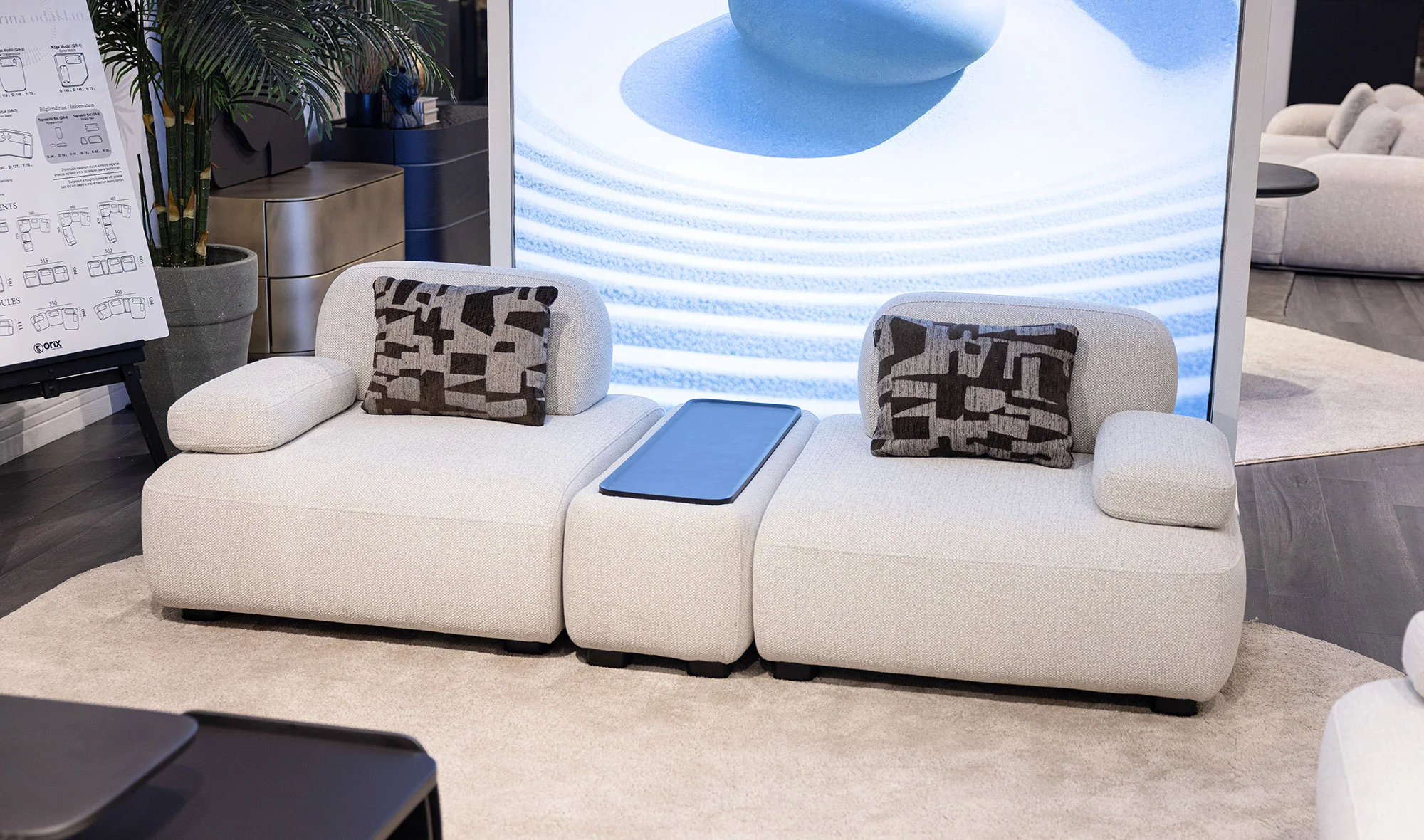 Üçlü Koltuk (sehpalı)