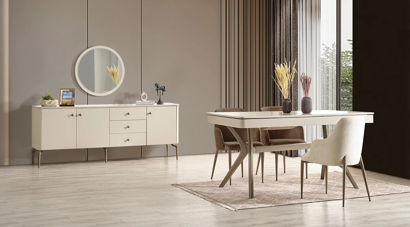 Milano Modern Yemek Odası Takımı
