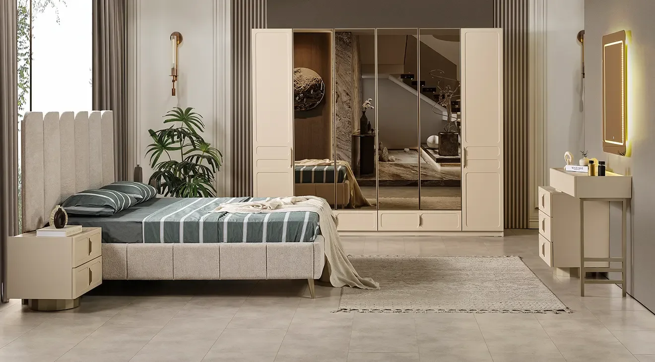 Miran 6 Kapaklı Yatak Odası Takımı