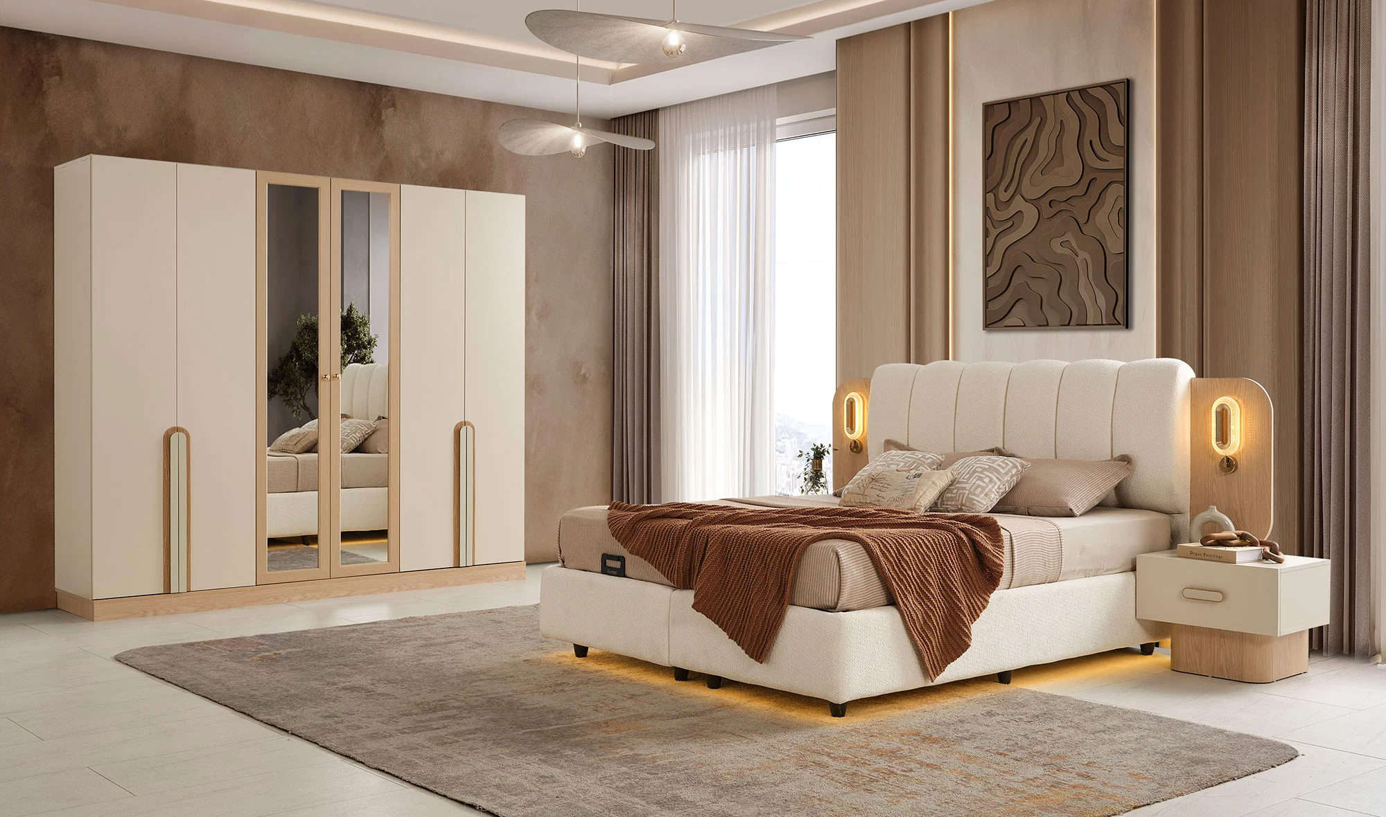 Mirza Mdf Yatak Odası