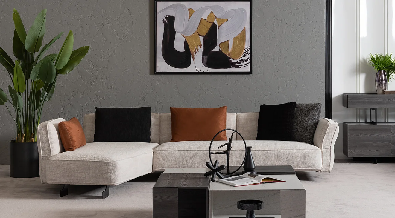 Monaco Modern Köşe Koltuk Takımı