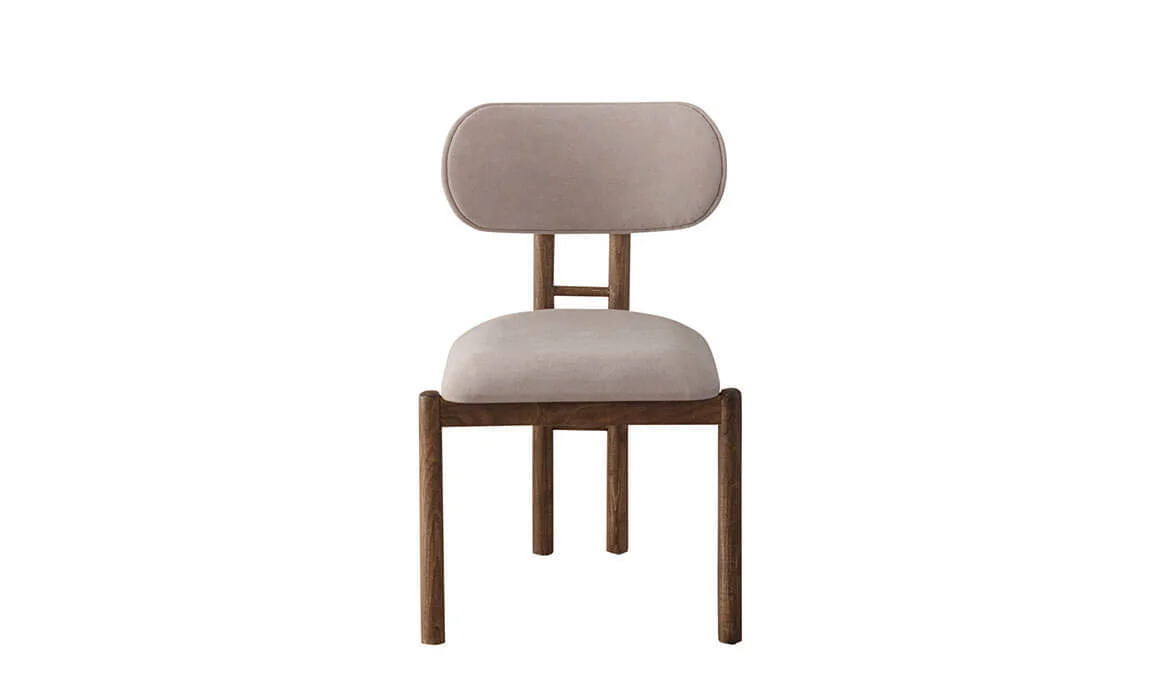 Moon Walnut Chair