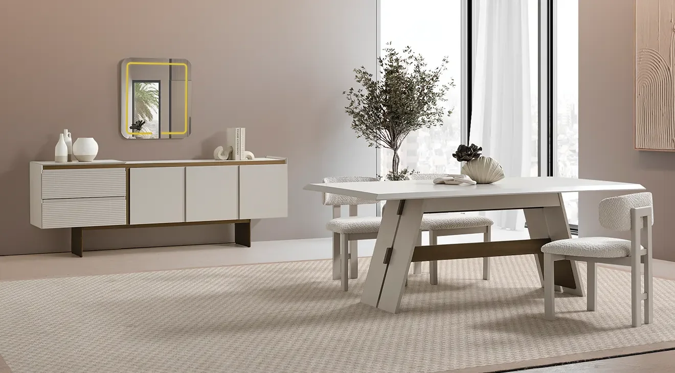 Moon Modern Yemek Odası Takımı