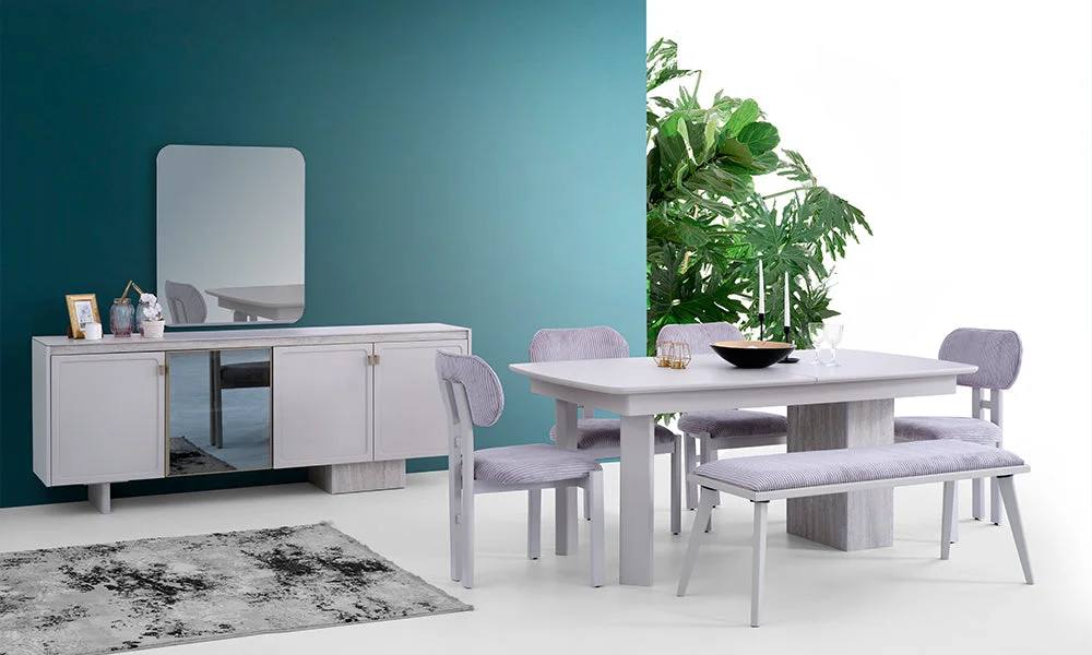 Napoli Modern Yemek Odası Takımı