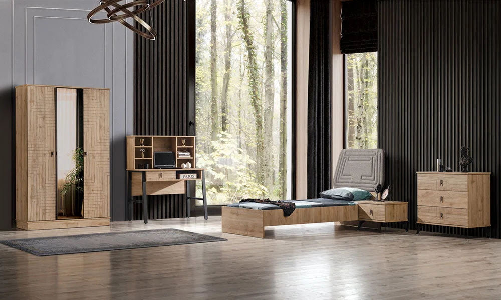 Naturel Modern Genç Odası Takımı