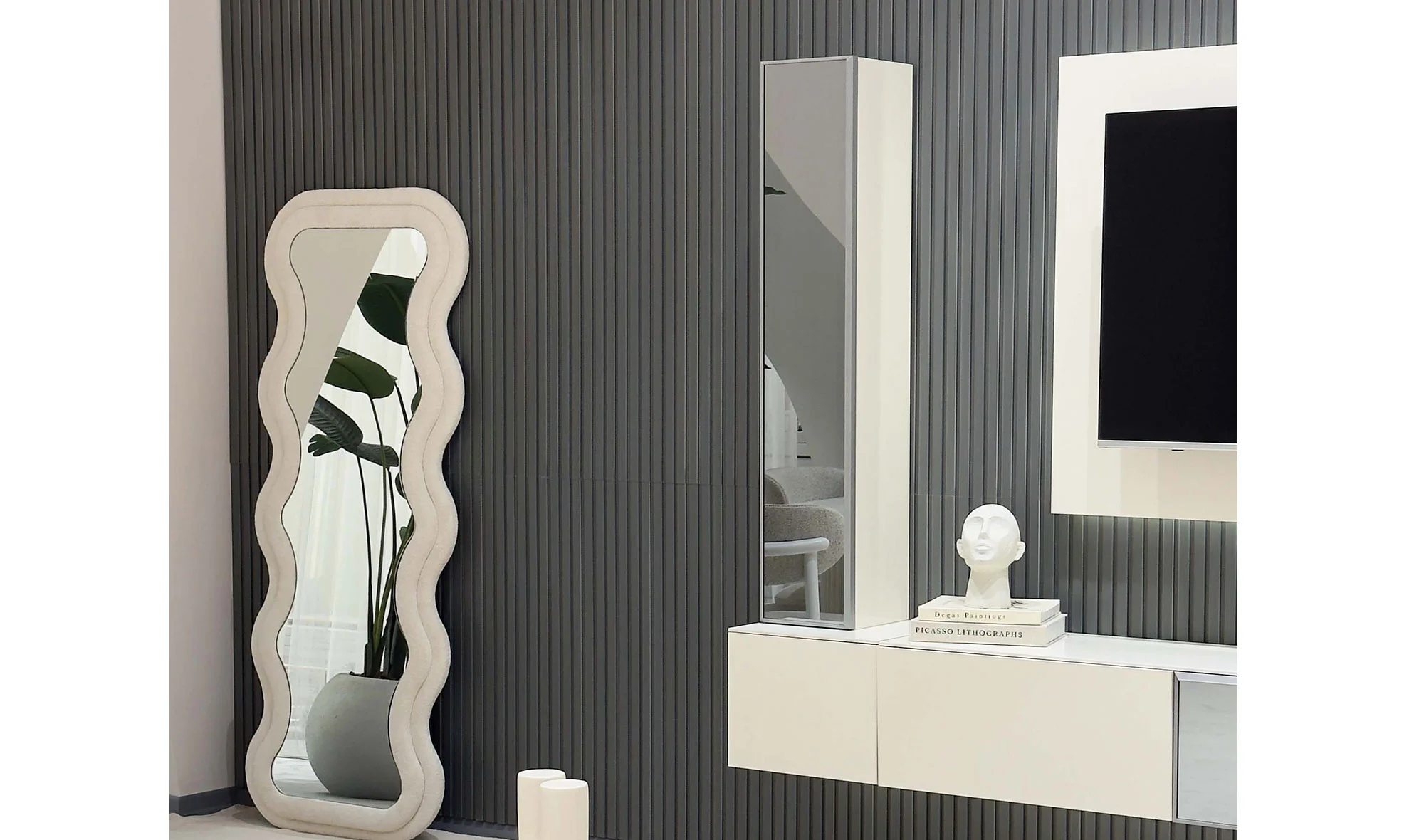 Tv Ünitesi Camlı Modül