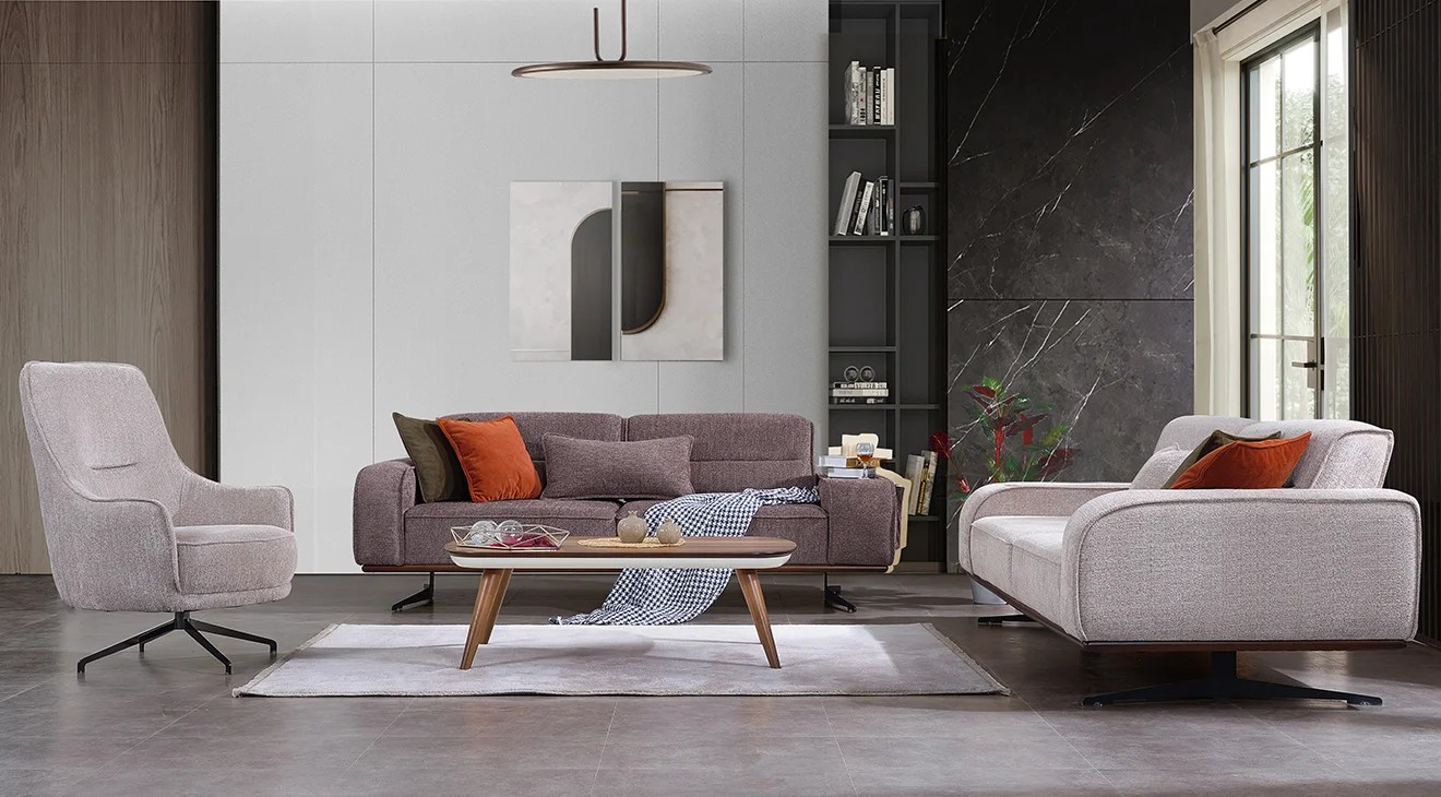 Neron Yataklı Modern Koltuk Takımı