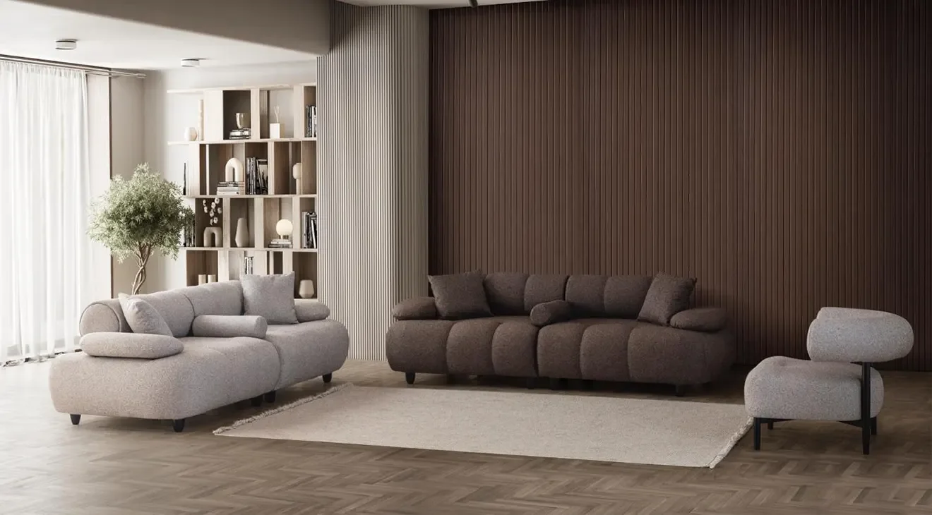 Nevada Yataklı Modern Koltuk Takımı