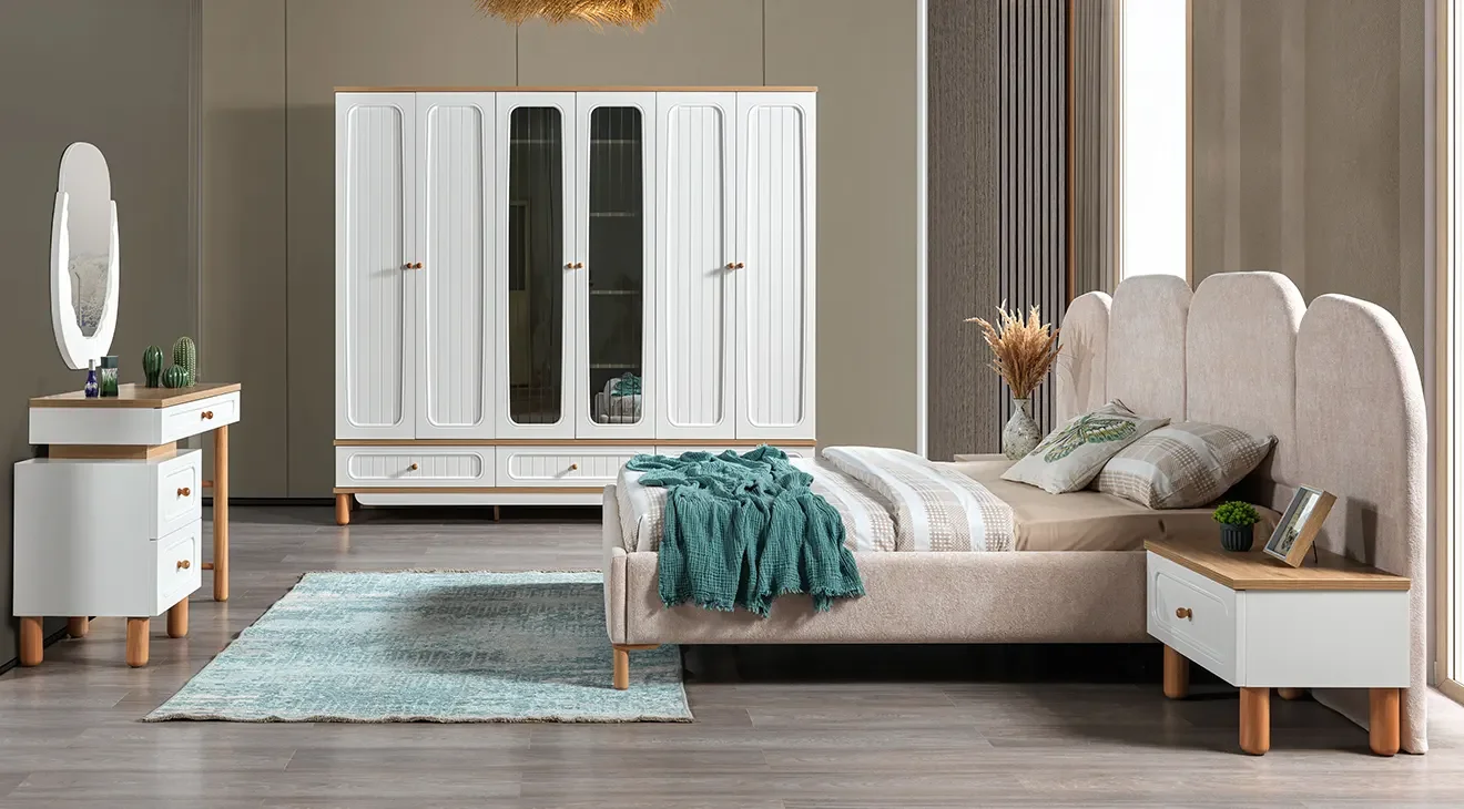 New Bohem 6 Kapaklı Yatak Odası Takımı