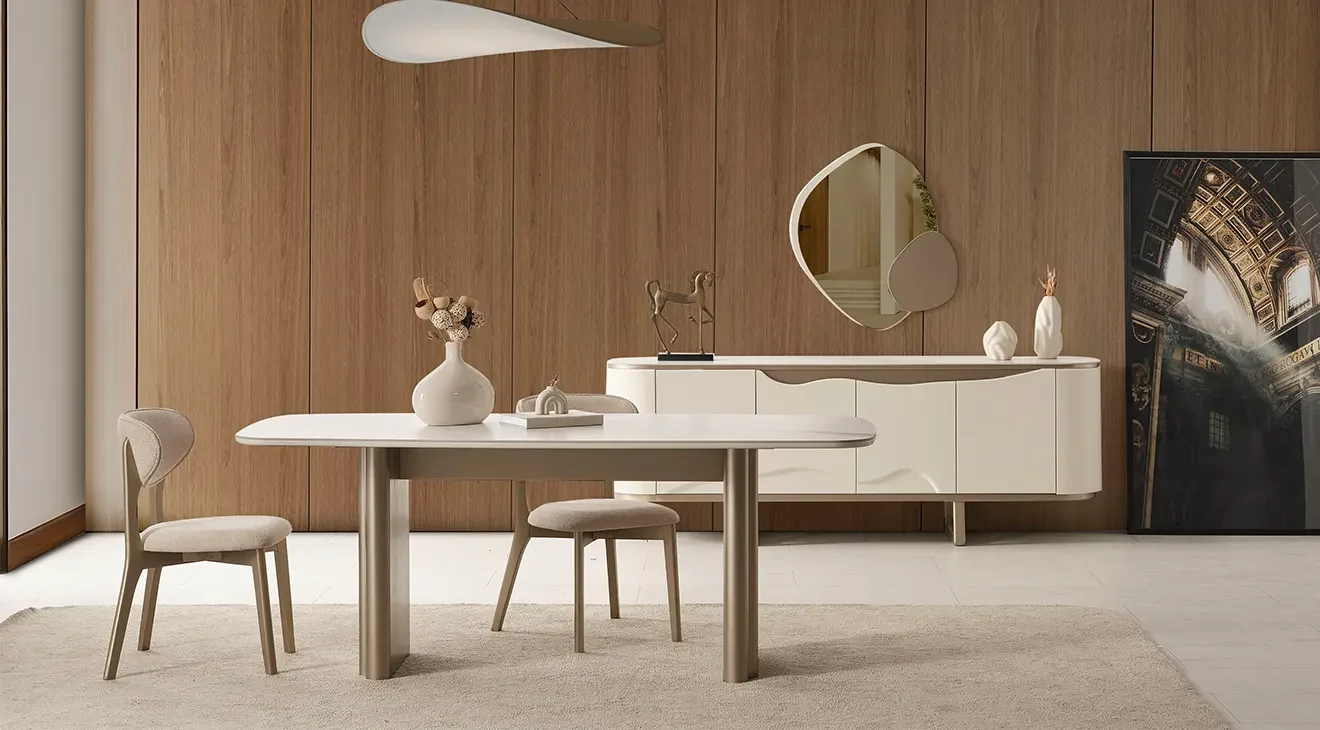 New Calista Seramik Yemek Odası Takımı