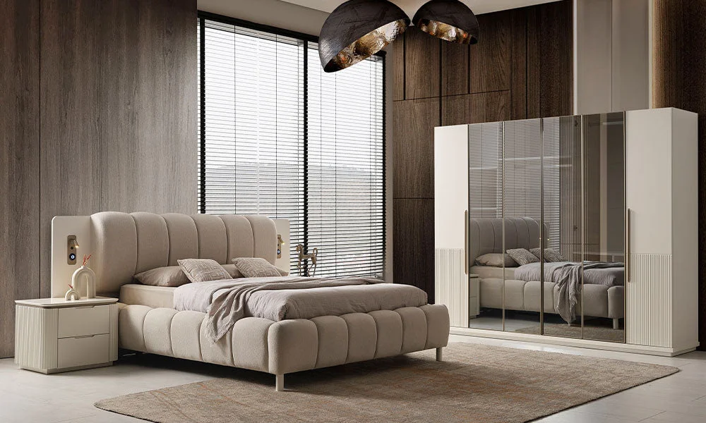 New Golden Modern Yatak Odası Takımı