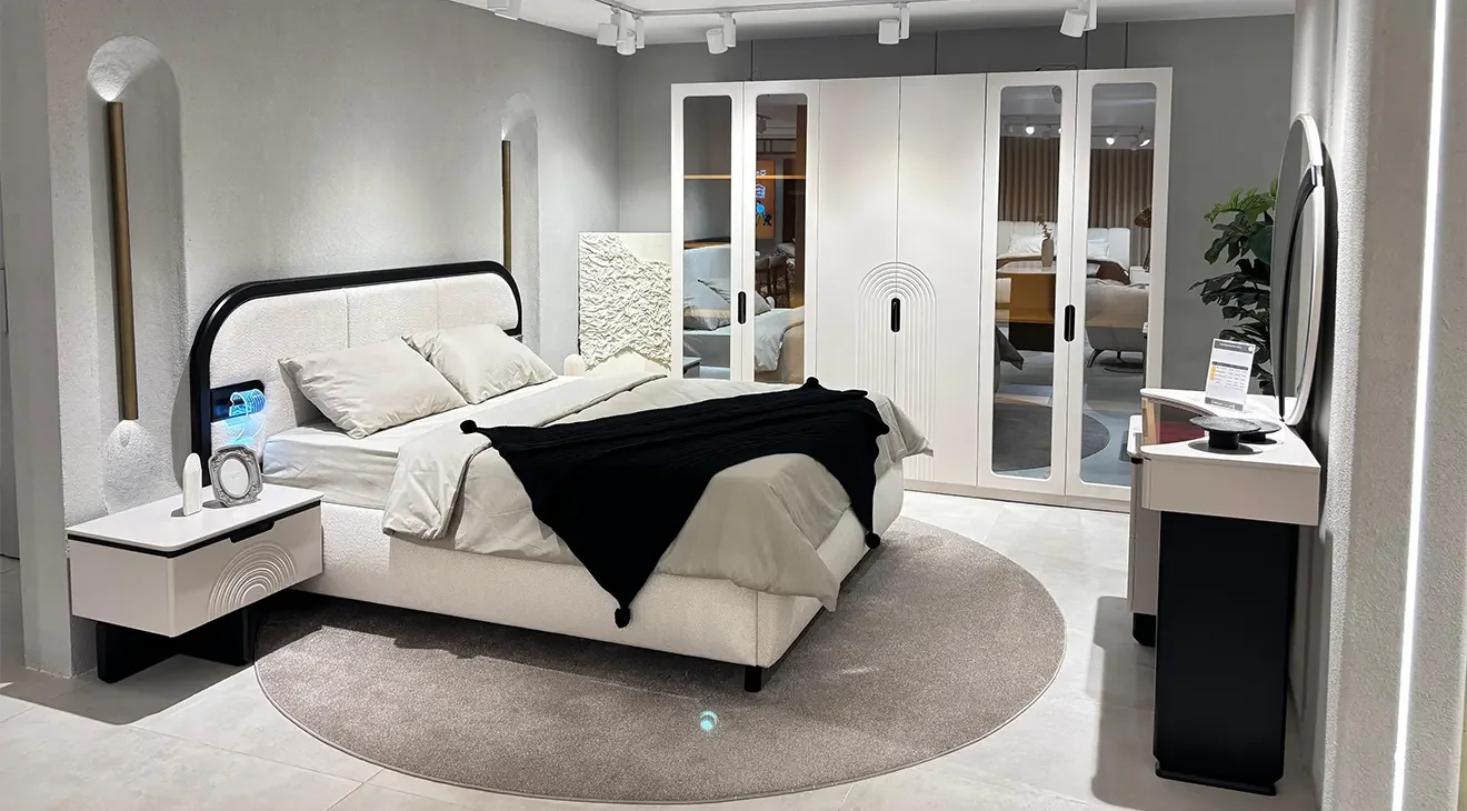 New Madrid 6 Kapaklı Modern Yatak Odası Takımı