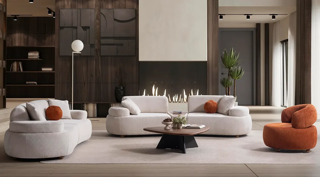 New Rio Yataklı Modern Koltuk Takımı