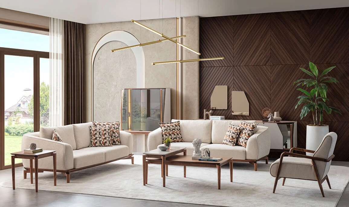 Nilüfer Sofa Set