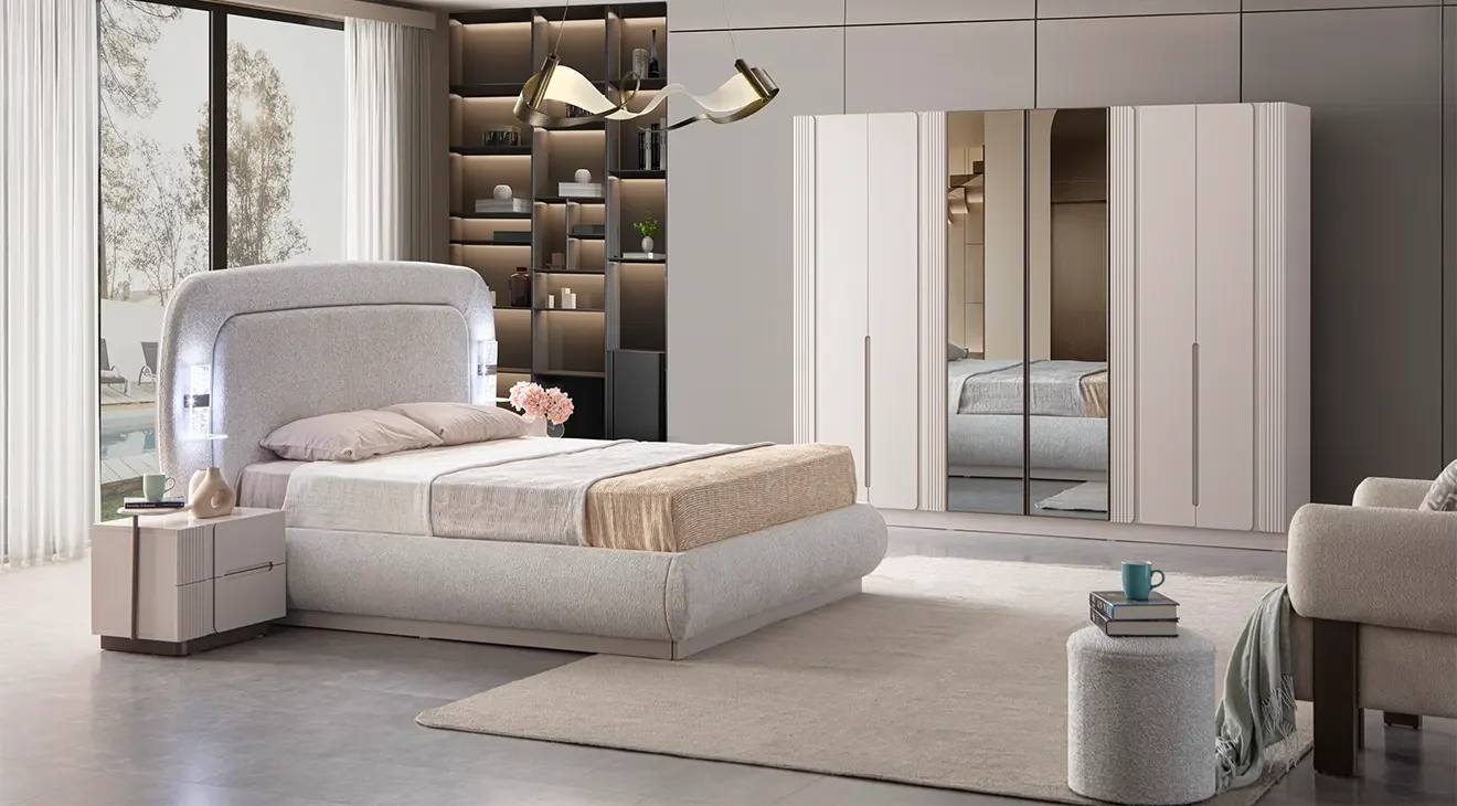 Nova 6 Kapaklı Modern Yatak Odası Takımı