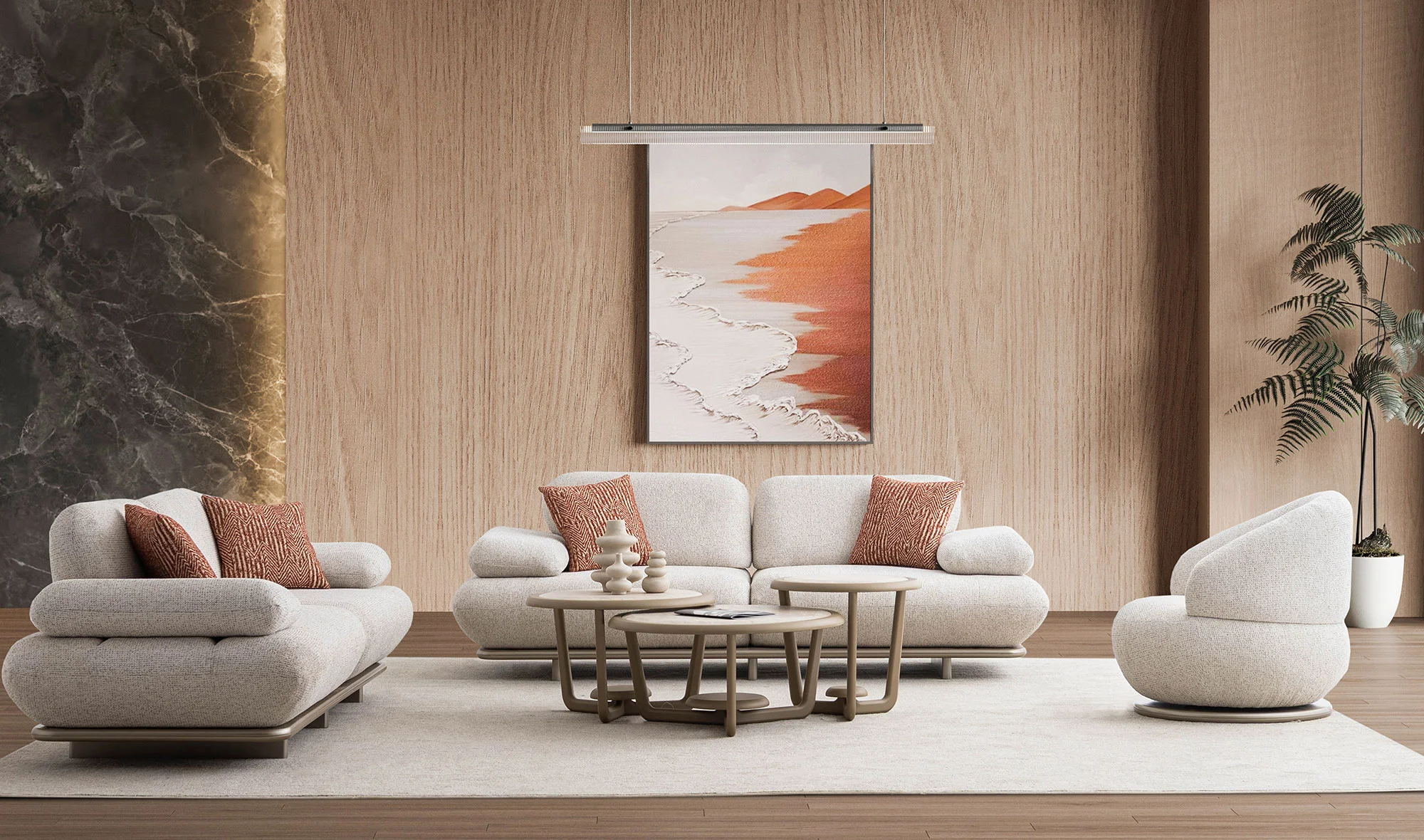 Nugare Koltuk Takımı