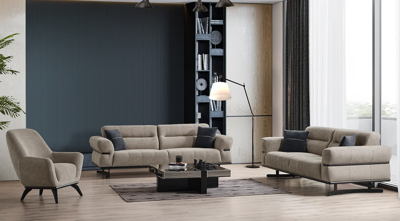 Octavia Yataklı Modern Koltuk Takımı
