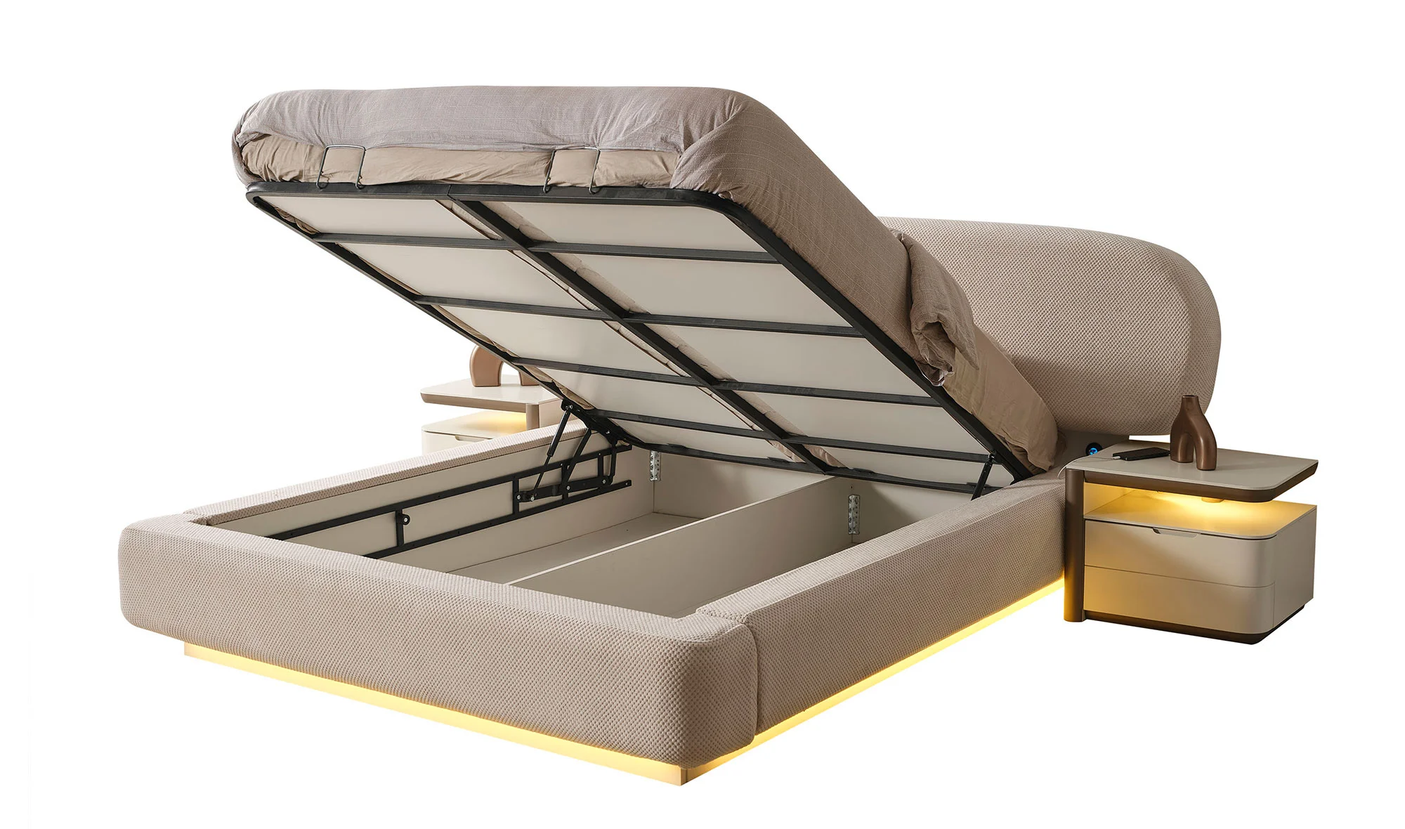 Bazalı Karyola ve Başucu