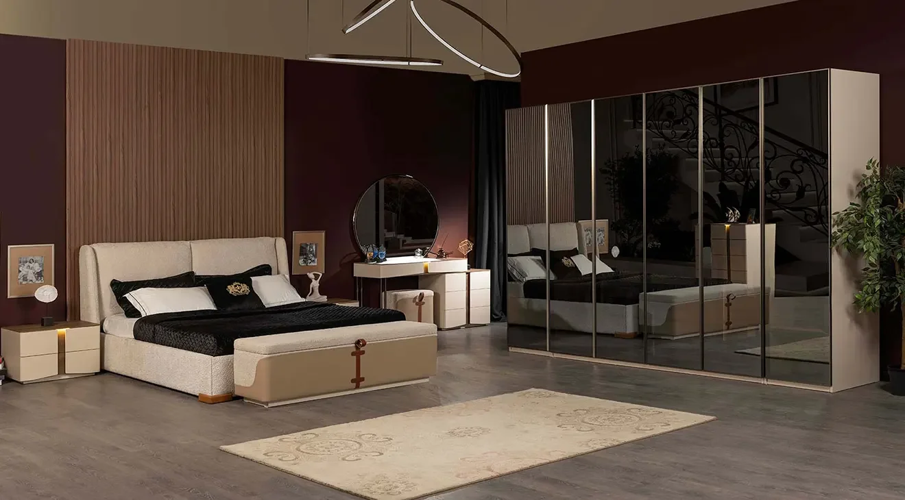 Olinda 6 Kapaklı Yatak Odası Takımı