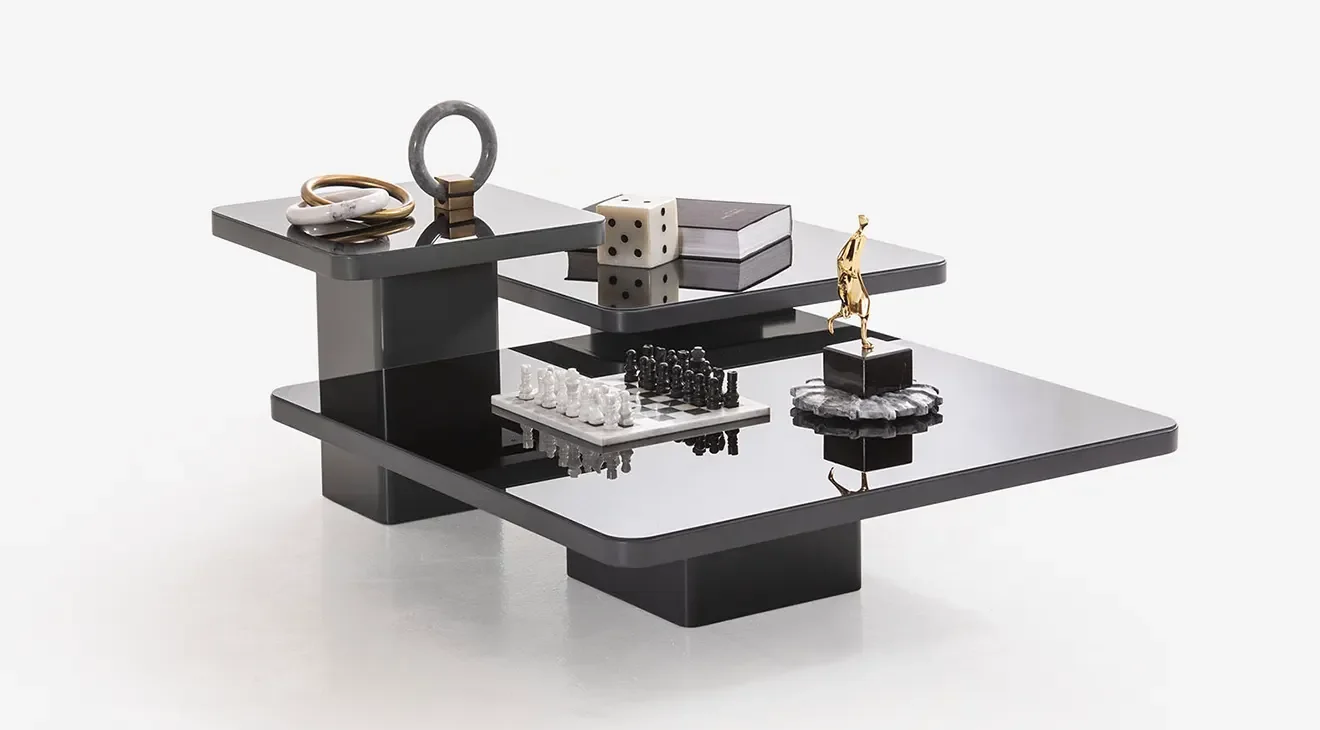 Omega Antrasit Modern Orta Sehpa