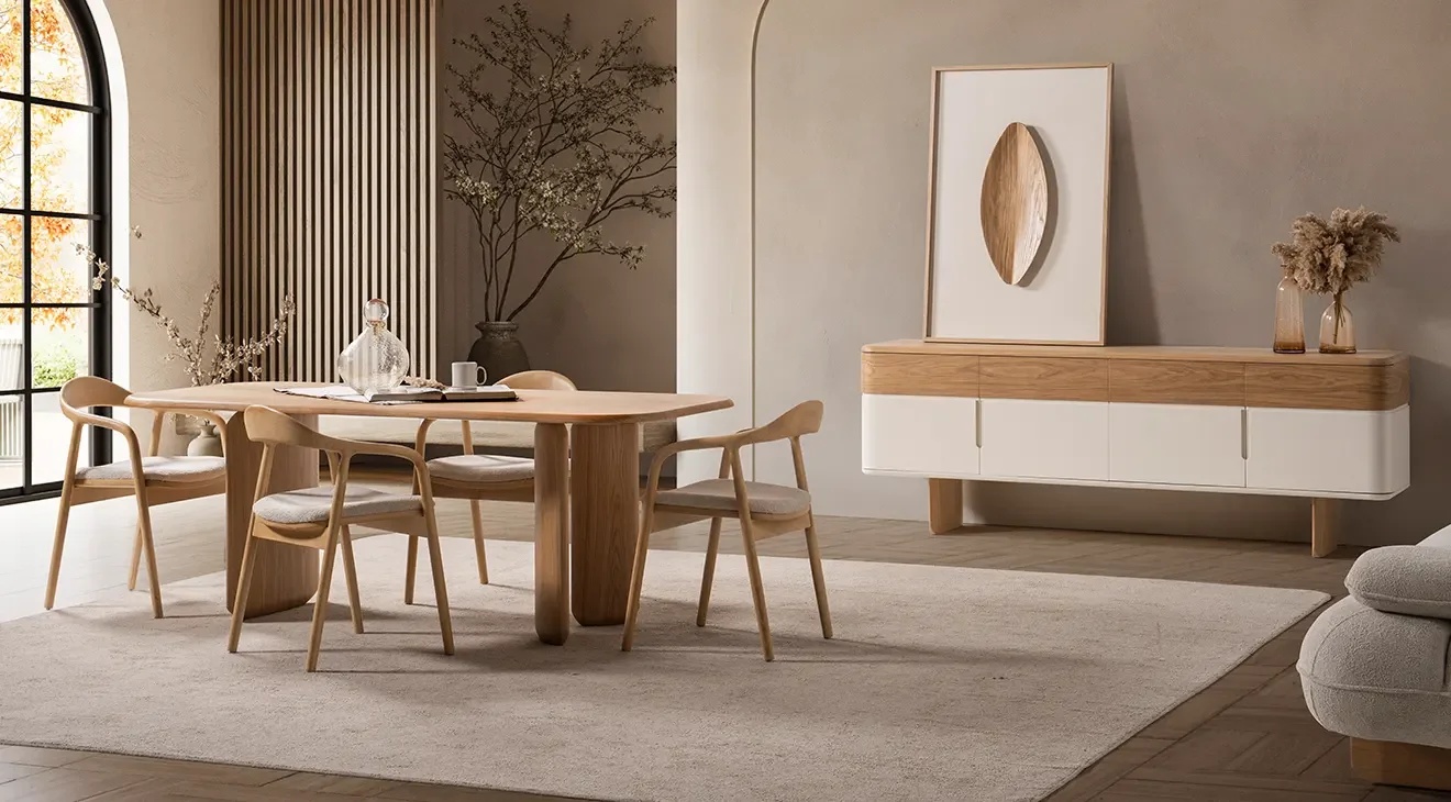 Oslo Bohem Yemek Odası Takımı