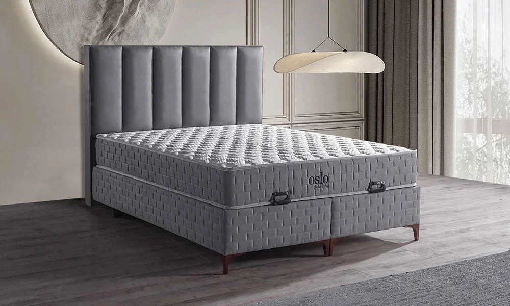 Oslo Modern Baza Başlık ve Yatak Set