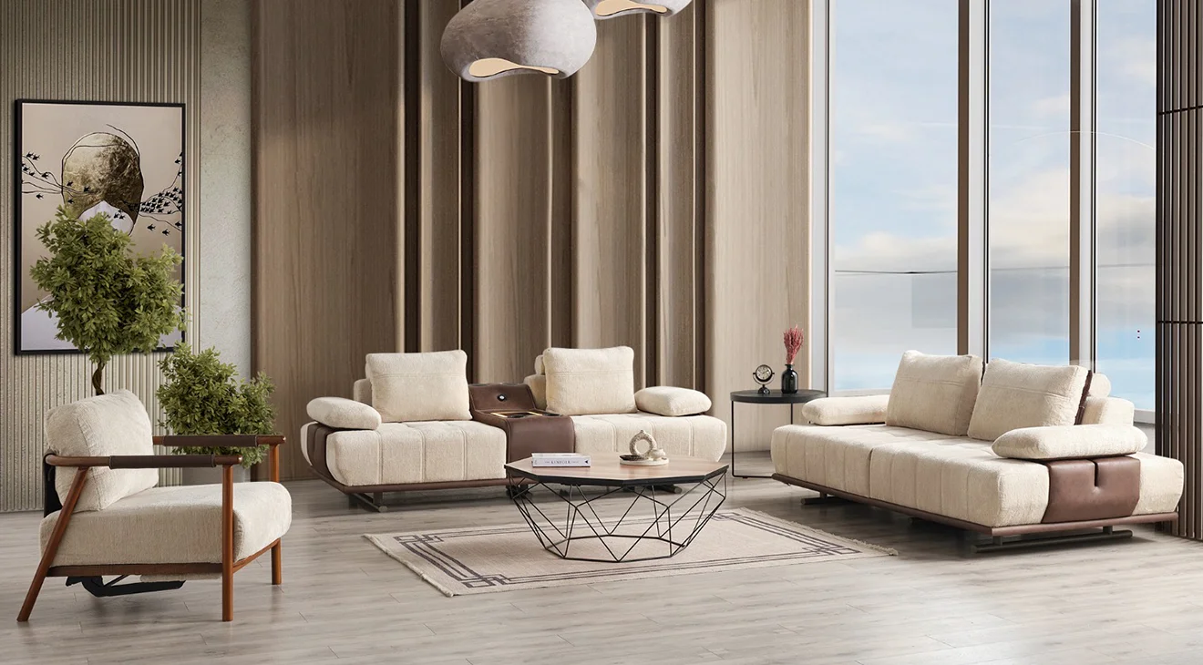 Pablo Ses Sistemli Modern Koltuk Takımı