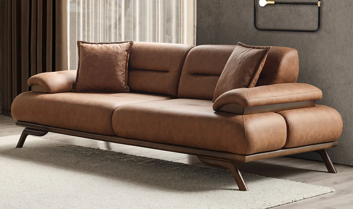 Pablo 3-Sitzer Sofa Creme