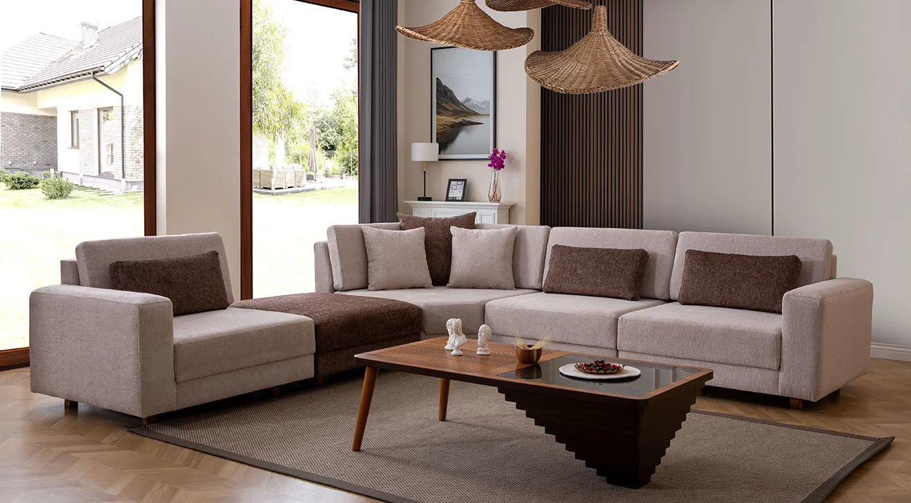 Padme Modern Köşe Koltuk Takımı