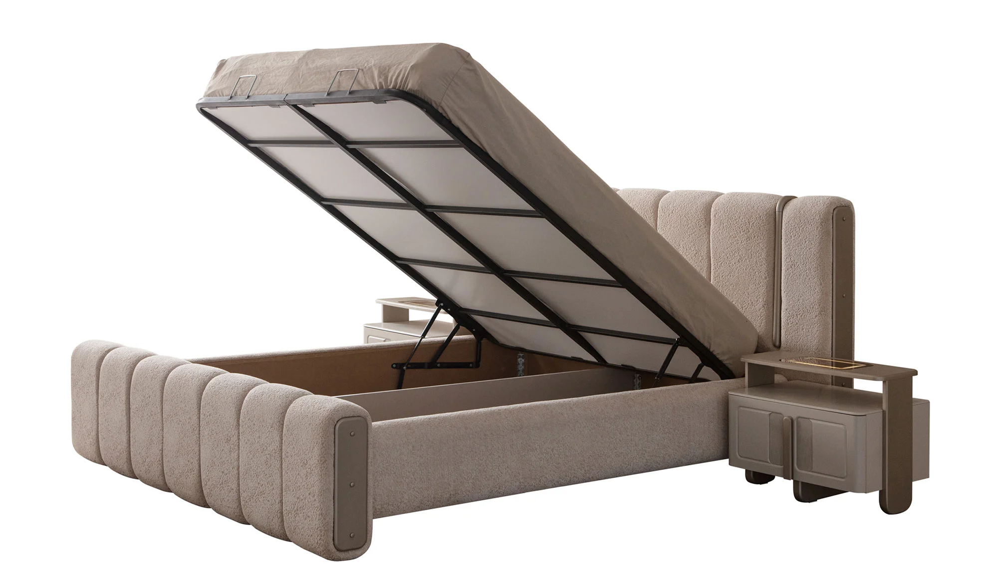 Bazalı Karyola ve Başucu