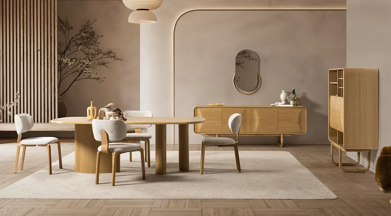 Palermo Ceviz Yemek Odası Takımı