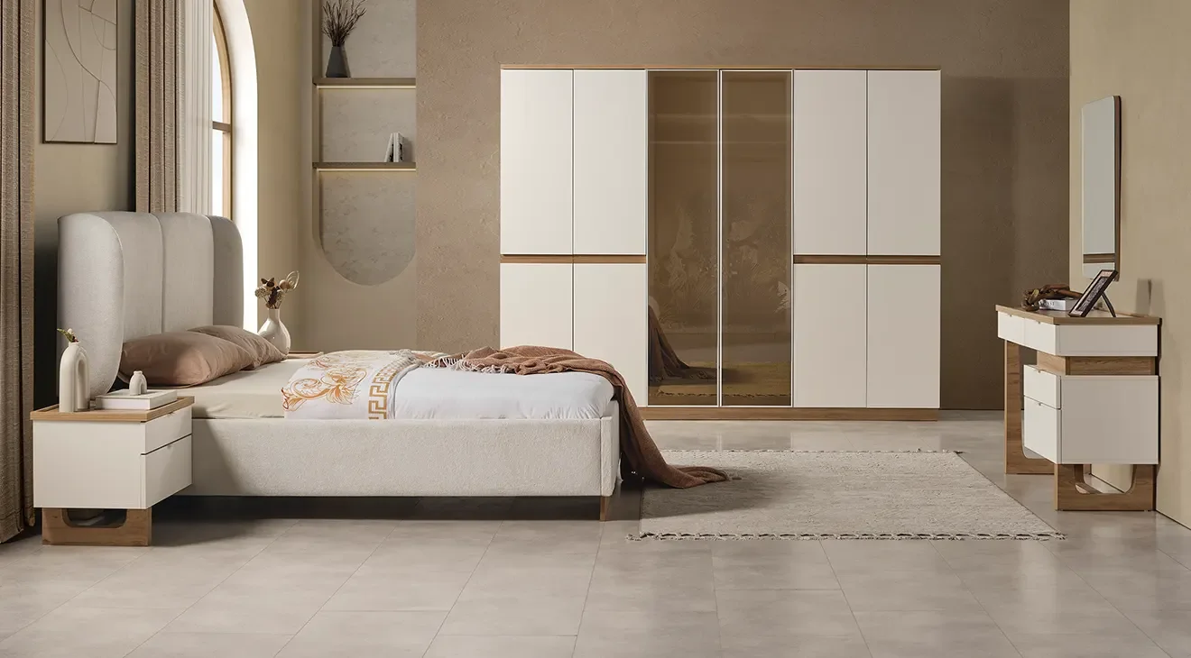 Palermo Modern 6 Kapaklı Yatak Odası Takımı