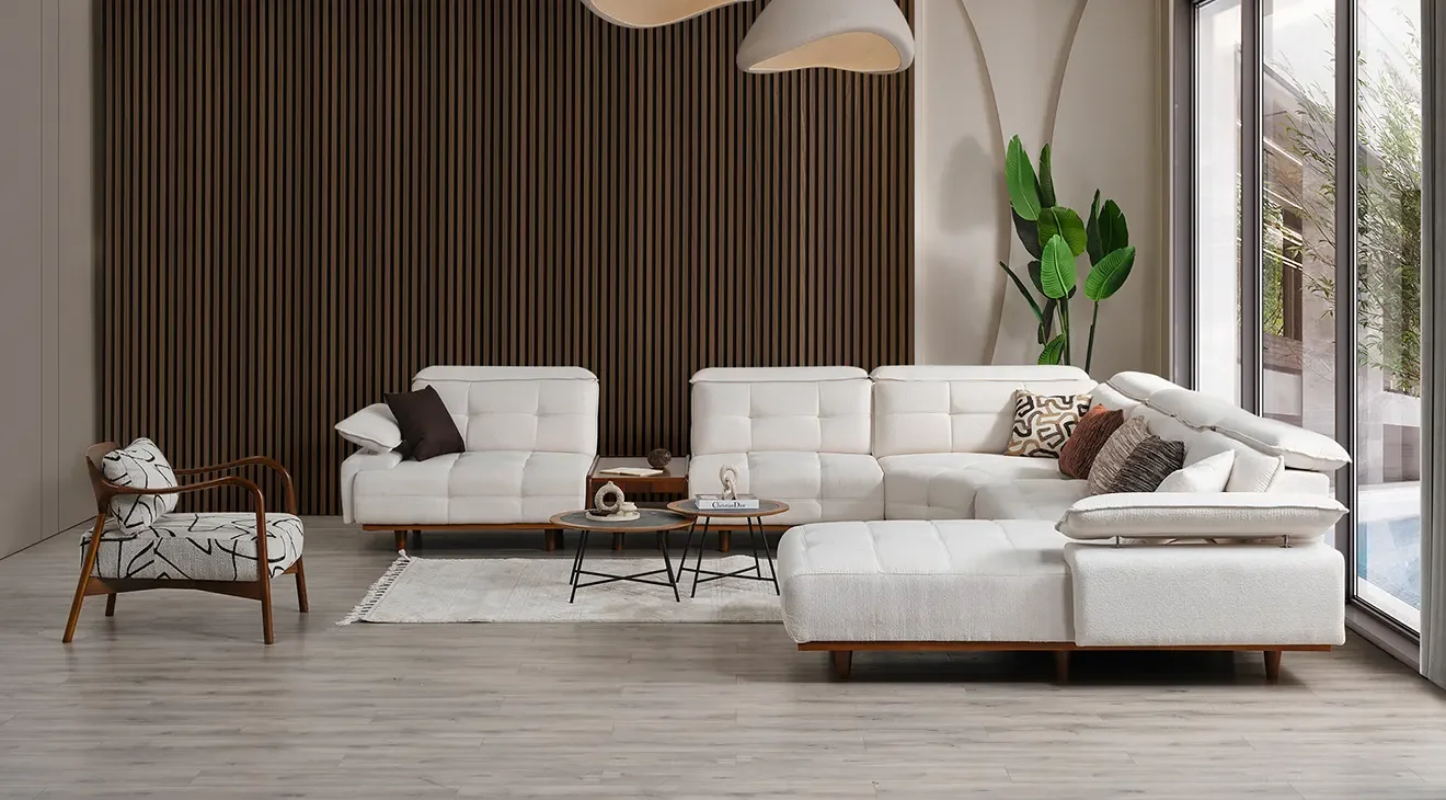 Pandora Yataklı Köşe Koltuk Takımı