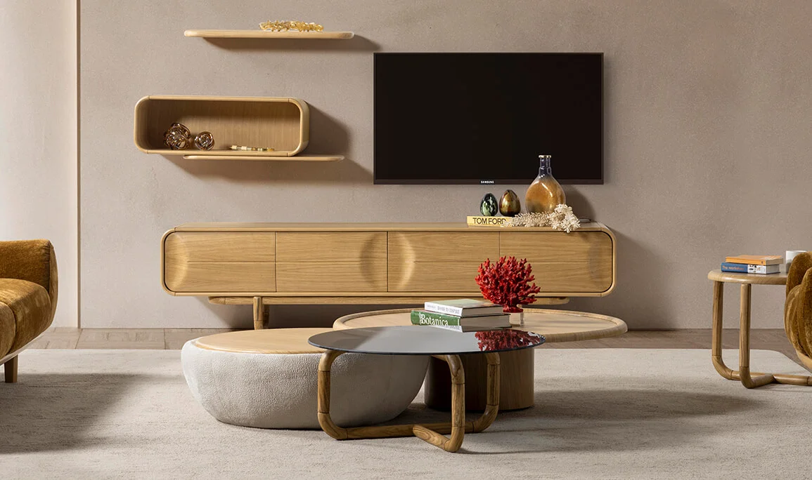 Panermo Oak TV Unit