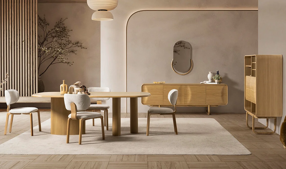 Panermo Eiche Esszimmer