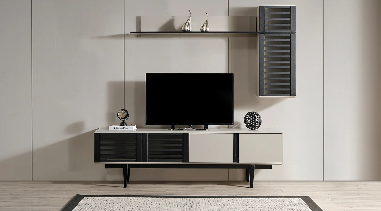 Pars Ahşap Ayaklı Tv Ünitesi