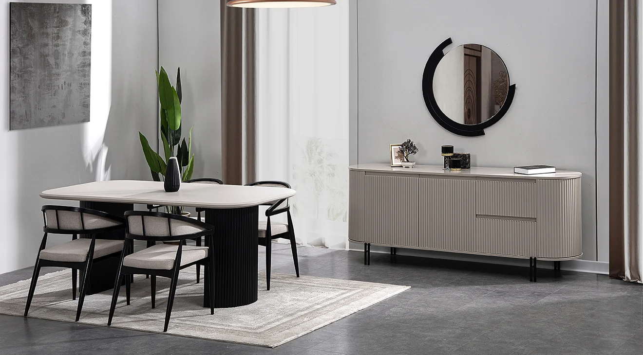 Petra Modern Yemek Odası Takımı