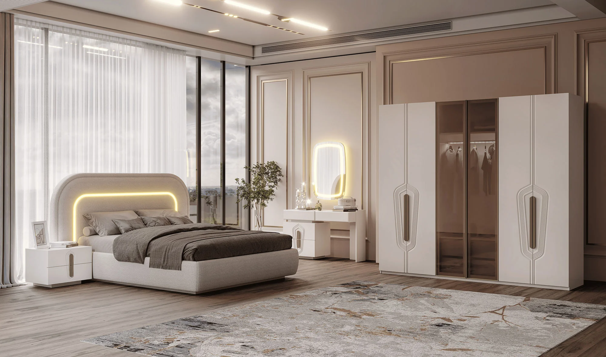 Pırlanta Yatak Odası