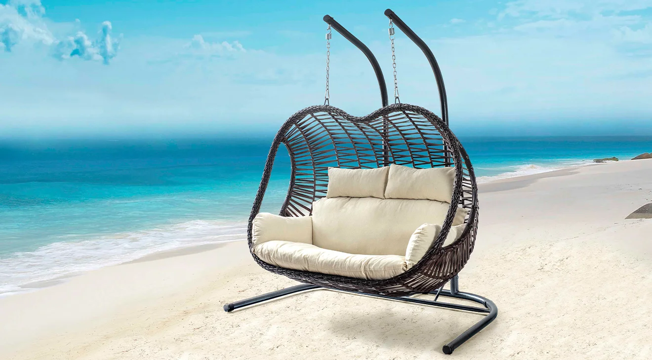 Pop Kahve Çift Kişilik Salıncak