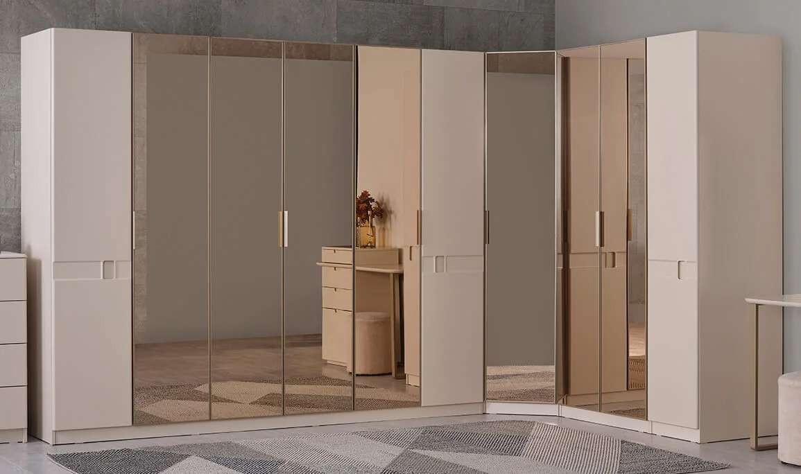 Portego Eckkleiderschrank