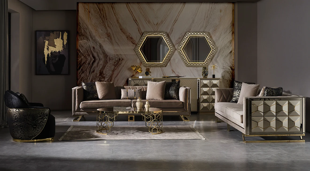 Prada Luxury Koltuk Takımı