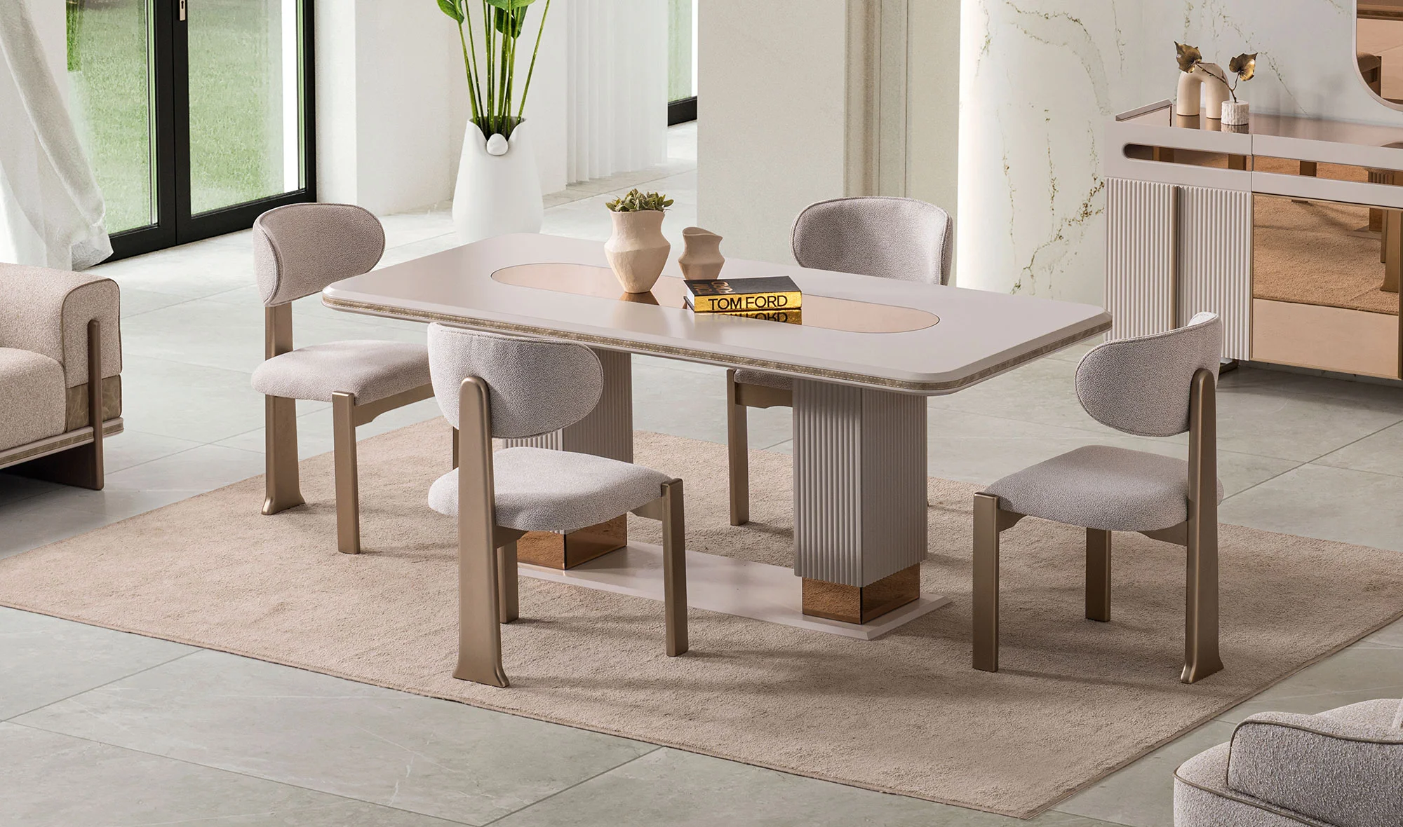 Prestij Yemek Masası Takımı