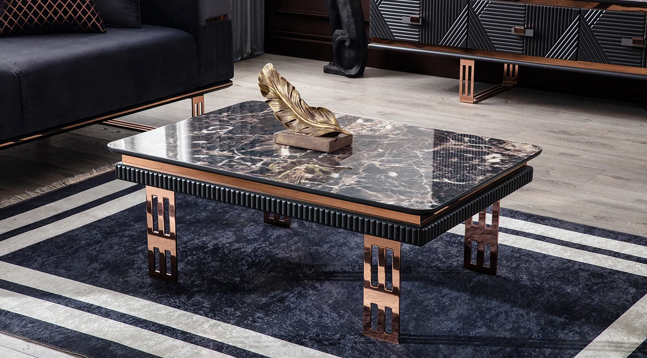 Quatro Q1 Antrasit Orta Sehpa