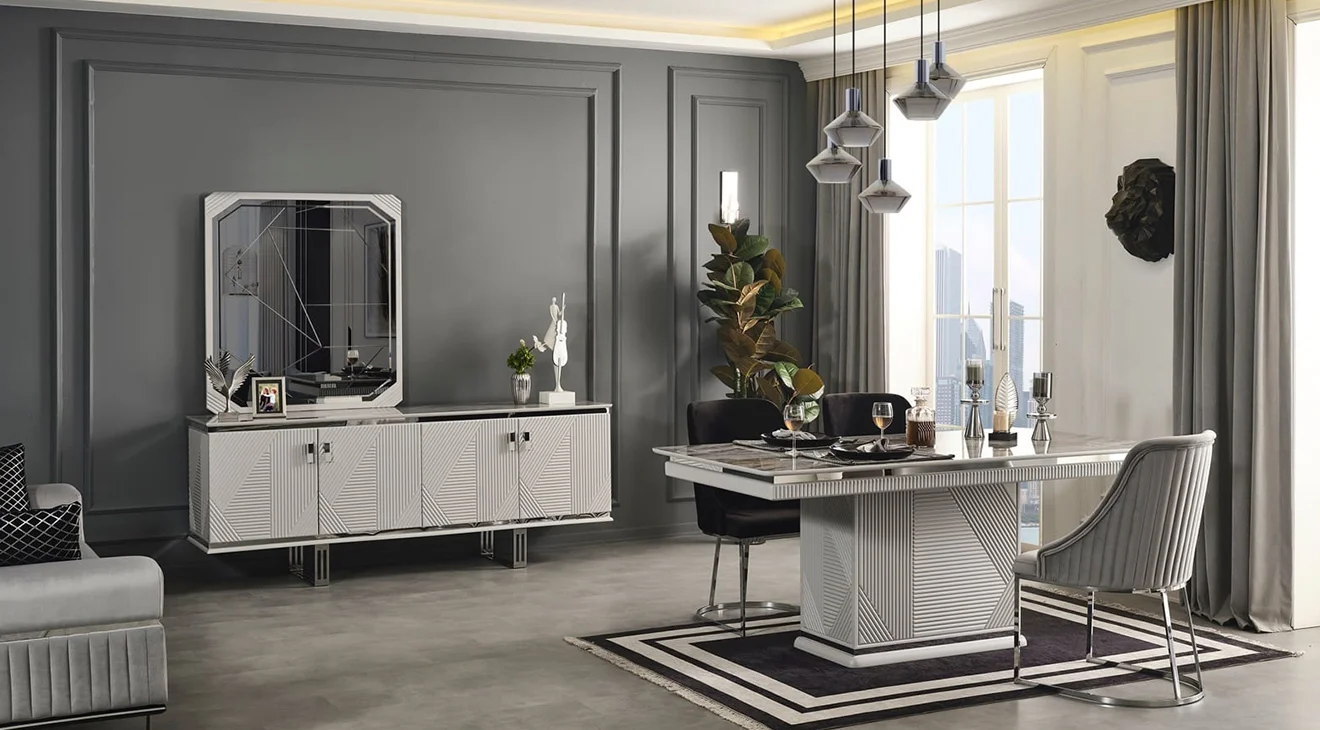 Quatro Q3 Yemek Odası Takımı