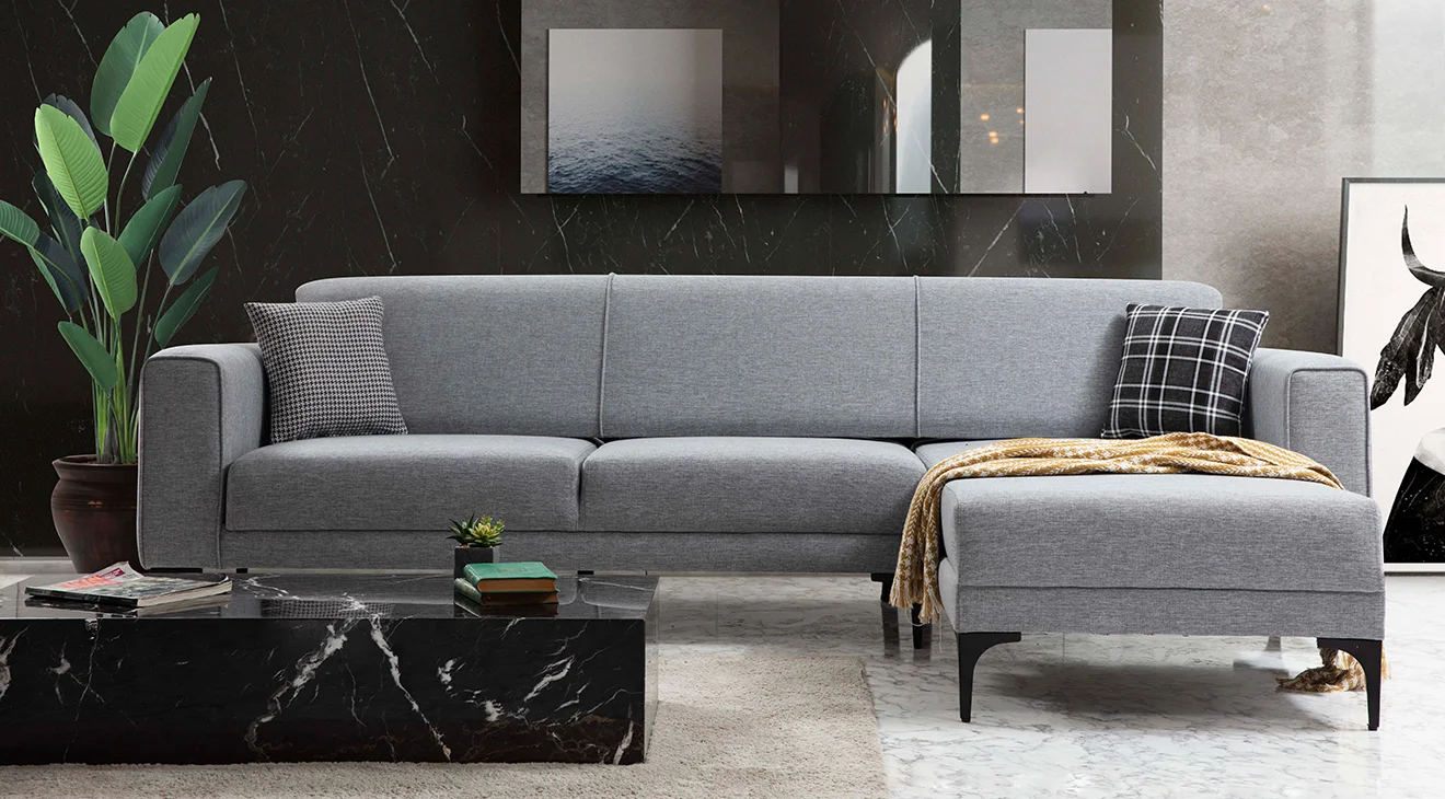 Rain Yataklı Köşe Koltuk Takımı