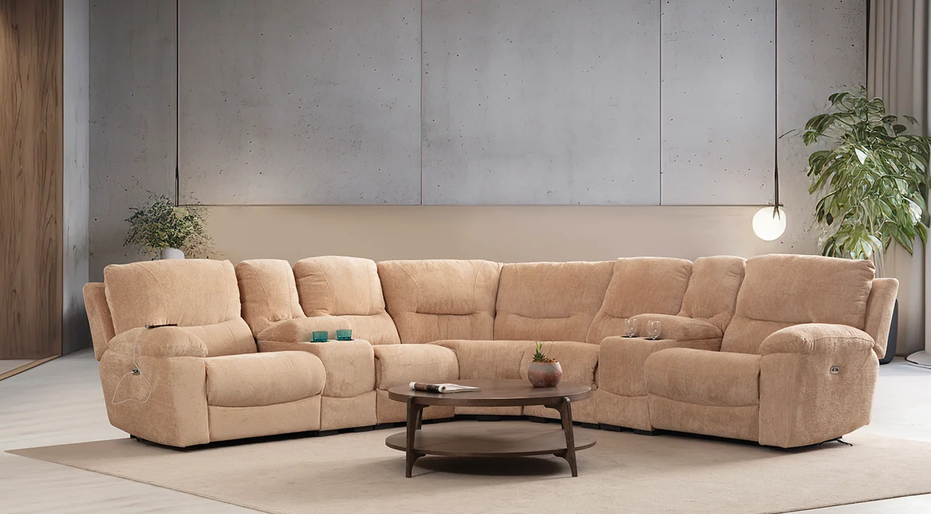 Ravella Kumaş Köşe Koltuk Takımı