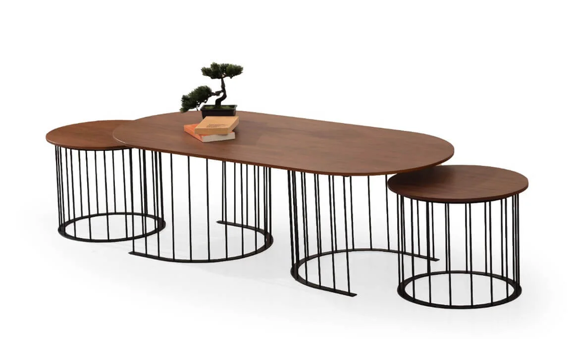 Ripa Walnut Coffee Table