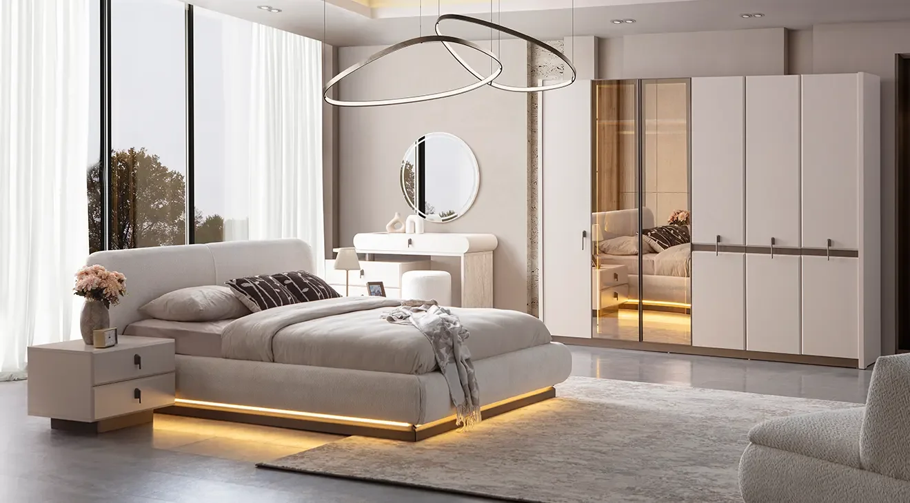 Rocco 6 Kapaklı Yatak Odası Takımı